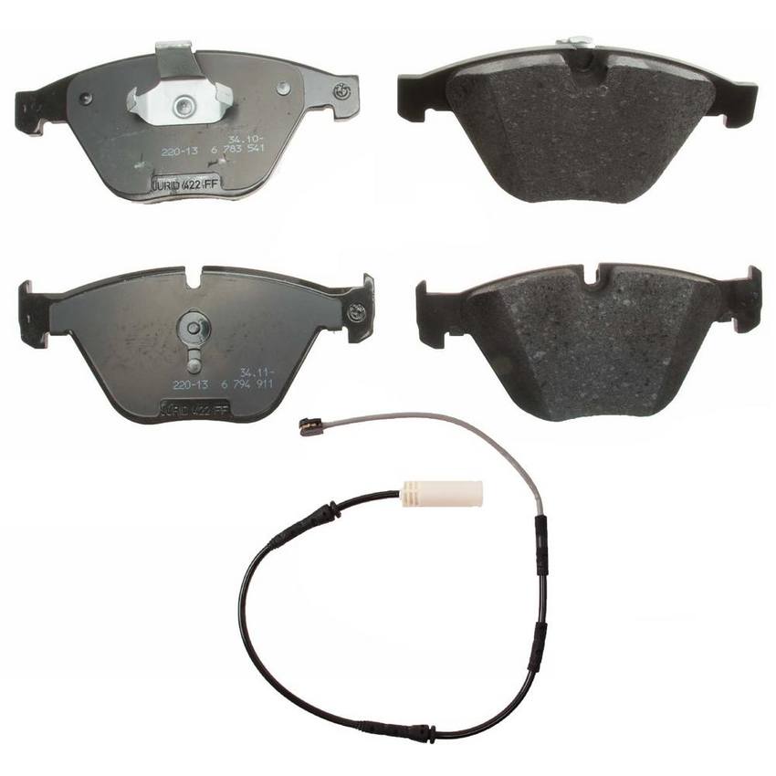 BMW Disc Brake Pad Set - Front (w/ Sensor)